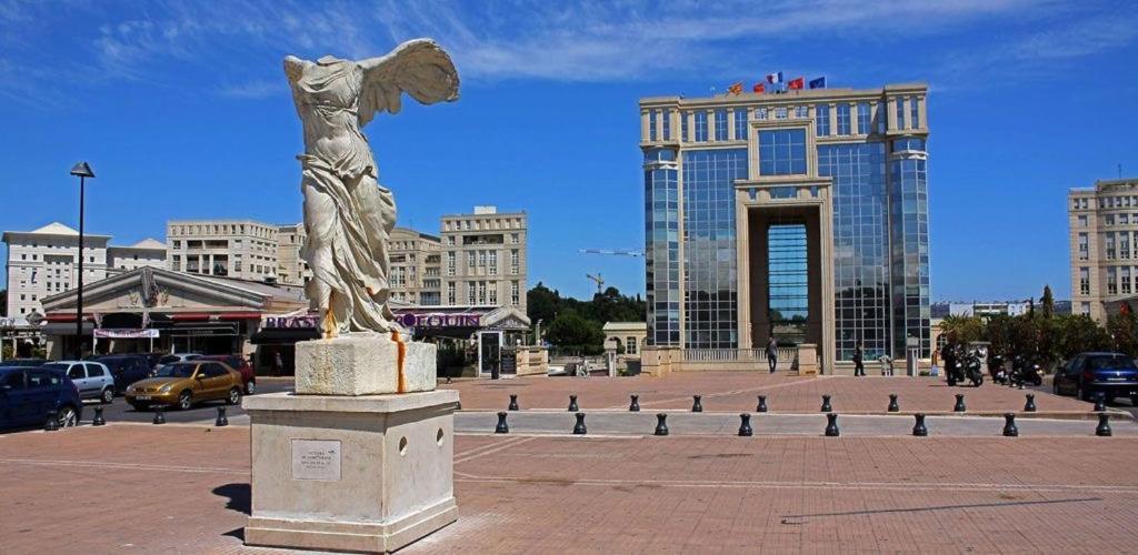 Appartement Toit-Terrasse Avec Vue Magnifique Sur Montpellier Extérieur photo
